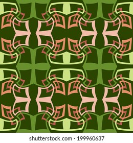 seamless geometric background with abstract shapes 