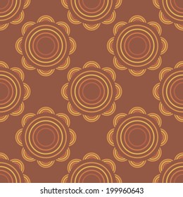 seamless geometric background with abstract shapes 