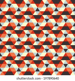 Seamless geometric background. Abstract vector Illustration. Mosaic. Can be used for wallpaper, web page background, book cover. 