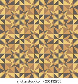 Seamless geometric background. Abstract vector Illustration. Pattern with triangle mosaic. Can be used for wallpaper, web page background, book cover.