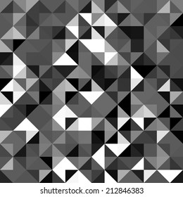 Seamless geometric background. Abstract vector Illustration. Mosaic. Can be used for wallpaper, web page background, book cover. 