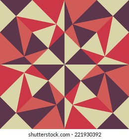 Seamless geometric background. Abstract vector Illustration. Pattern with triangle mosaic. Can be used for wallpaper, web page background, book cover.