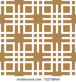 Seamless geometric background. Abstract vector Illustration. Simple graphic design. Pattern for textile printing, packaging, wrapper.