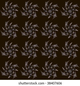Seamless geometric background black and gray. Vector illustration
