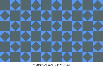 fondo geométrico sin fisuras, patrón geométrico sin fisuras de bloque azul gris, patrón repetido de tablero de ajedrez de diamante gris, Imagen completa, diseño para la impresión de la tela o el fondo o la proyección de la camiseta