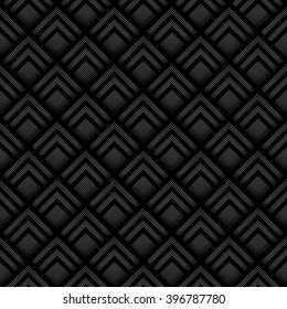 Fondo geométrico sin soldadura hecho de cuadrados de media tonalidad en blanco y negro, estratificado para dar un efecto tridimensional. Formato vectorial EPS10.