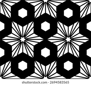 nahtloser geometrischer Hintergrund. Minimalistisches geometrisches Labyrinth-Vektordesign