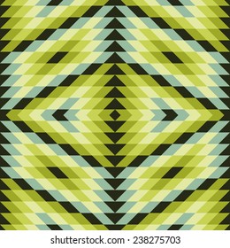 Fondo geométrico impecable. Mosaico. Ilustración del vector abstracto. Se puede usar para fondo de pantalla, fondo de página web, portada de libro.