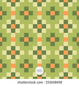 Seamless geometric background. Mosaic. Abstract vector Illustration. Can be used for wallpaper, web page background, book cover. 