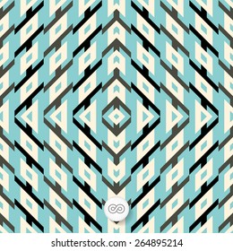 Seamless geometric background. Mosaic. Abstract vector Illustration. Can be used for wallpaper, web page background, book cover.