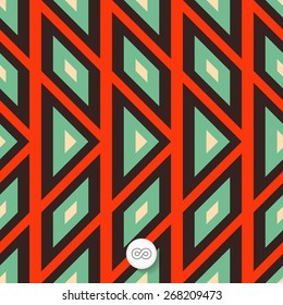 Seamless geometric background. Mosaic. Abstract vector Illustration. Can be used for wallpaper, web page background, book cover.