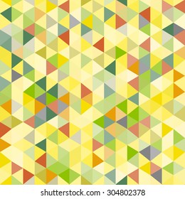 Seamless geometric background. Mosaic. Abstract vector Illustration. Can be used for wallpaper, web page background, book cover. 