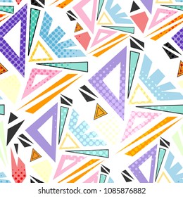 Seamless geometric background pattern.