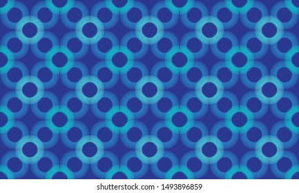 Seamless Geometric background pattern. Colorful Decorative graphic pattern made of circles. vector illustration EPS 10