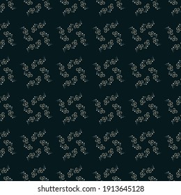 Seamless geometric background. Pearl patterns. Design for fabric, paper, textiles, ceramics, wallpaper. Vector graphic ornament.