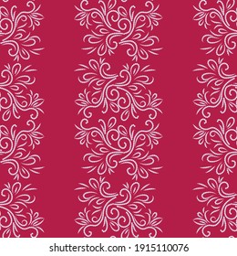 Nahtloser geometrischer Hintergrund. Perlmuster. Design für Gewebe, Papier, Textilien, Keramik, Tapeten. Vektorgrafik-Ornament.