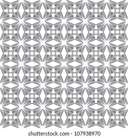 Seamless geometric background with shapes like diamonds