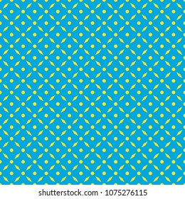 Seamless geometric background. Simple pattern with trapezoids and dots. Doodle for design. Art creation. Greeting cards