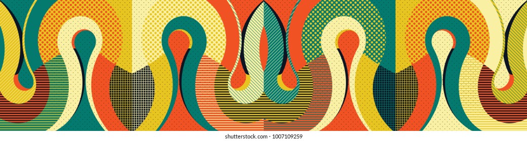 Seamless geometric background. Vector illustration. Can be used for advertising, marketing, presentation.