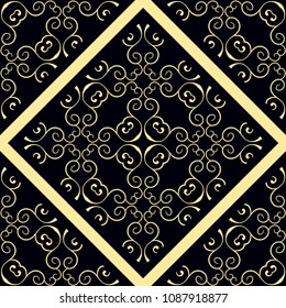 Seamless geometric background. Vector Illustration. Template for design