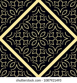 Seamless geometric background. Vector Illustration. Template for design