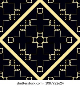 Seamless geometric background. Vector Illustration. Template for design