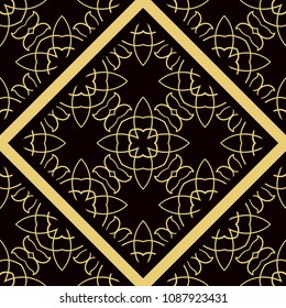 Seamless geometric background. Vector Illustration. Template for design