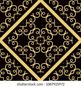 Seamless geometric background. Vector Illustration. Template for design