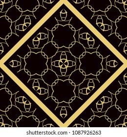 Seamless geometric background. Vector Illustration. Template for design