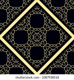Seamless geometric background. Vector Illustration. Template for design