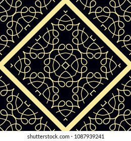 Seamless geometric background. Vector Illustration. Template for design