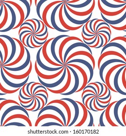 seamless geometric background with whirlpools