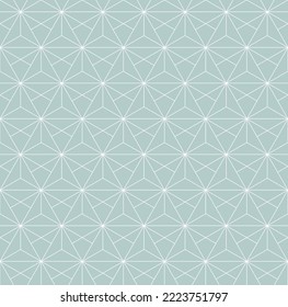 Fondo geométrico impecable para tus diseños. Ornamento vectorial moderno. Patrón abstracto geométrico azul claro y blanco
