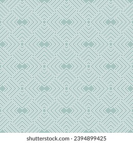 Seamless geometric background for your designs. Modern vector ornament. Geometric abstract light blue white pattern