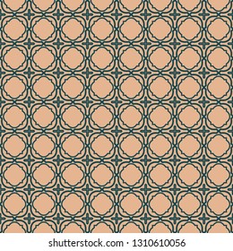 Seamless Geometric Backgrounds. Vector Illustration. Hand Drawn Wrap Wallpaper, Cover Fabric, Cloth Textile Design. Beige color.