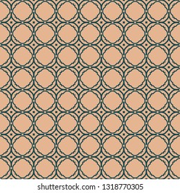 Seamless Geometric Backgrounds. Vector Illustration. Hand Drawn Wrap Wallpaper, Cover Fabric, Cloth Textile Design. Beige color.