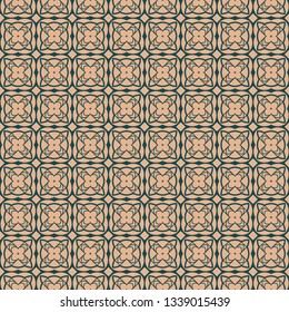 Seamless Geometric Backgrounds. Vector Illustration. Hand Drawn Wrap Wallpaper, Cover Fabric, Cloth Textile Design. Beige color.