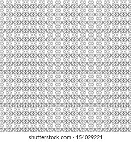 Seamless geometric black and white pattern