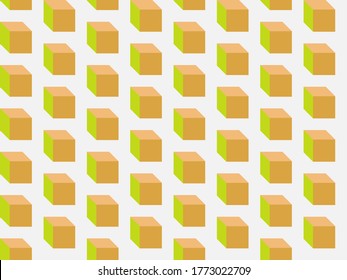 Seamless geometric bright summer pattern.