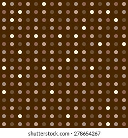 polka dot brown