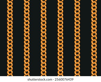 Seamless geometric chain pattern. Vector Illustration.