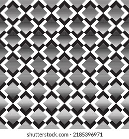 Seamless Geometric Check Pattern Background Stock Vector (Royalty Free ...