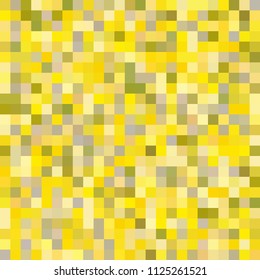 Seamless geometric checked pattern. Ideal for printing onto fabric and paper or decoration. Yellow, beige, gray colors.