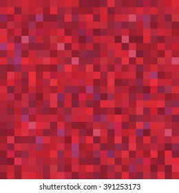 Seamless geometric checked pattern. Ideal for printing onto fabric and paper or decoration. Pink, red colors.  