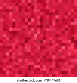 Seamless geometric checked pattern. Ideal for printing onto fabric and paper or decoration. Red color.  