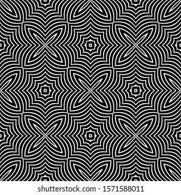 Seamless geometric checked pattern. Lines texture. Vector art.