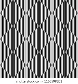 Seamless geometric checked pattern. Striped lines texture. Vector art.