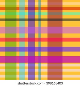 Seamless geometric checked pattern.Vector background