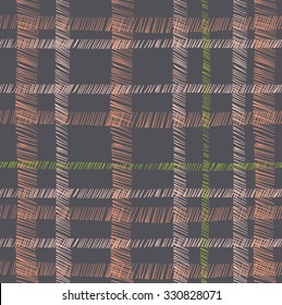 Seamless geometric  checkered pattern