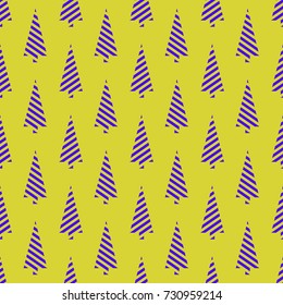 seamless geometric christmas tree patern.